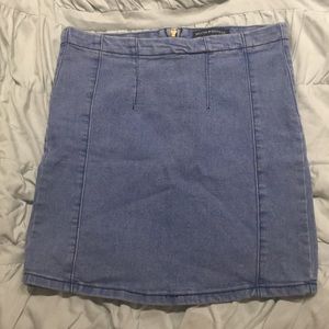 Brandy denim skirt